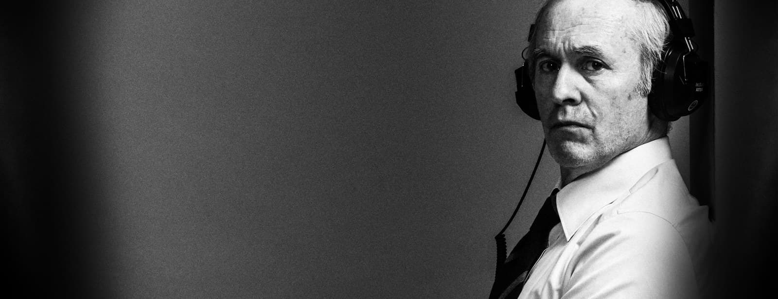 Stephen Dillane as the man listening
