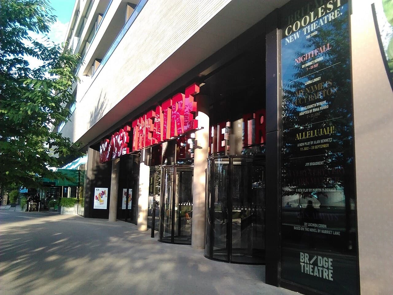 At the Iconic Bridge Theatre